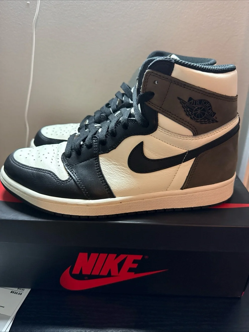 Jordan 1 Dark Mocha(2020)with Original Receipt